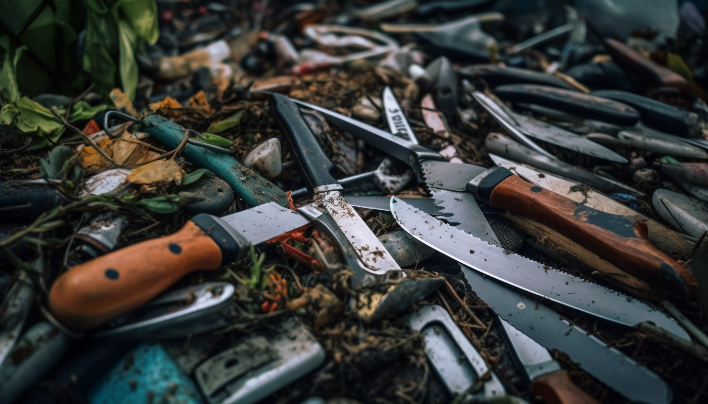 stop au gaspillage de couteau
