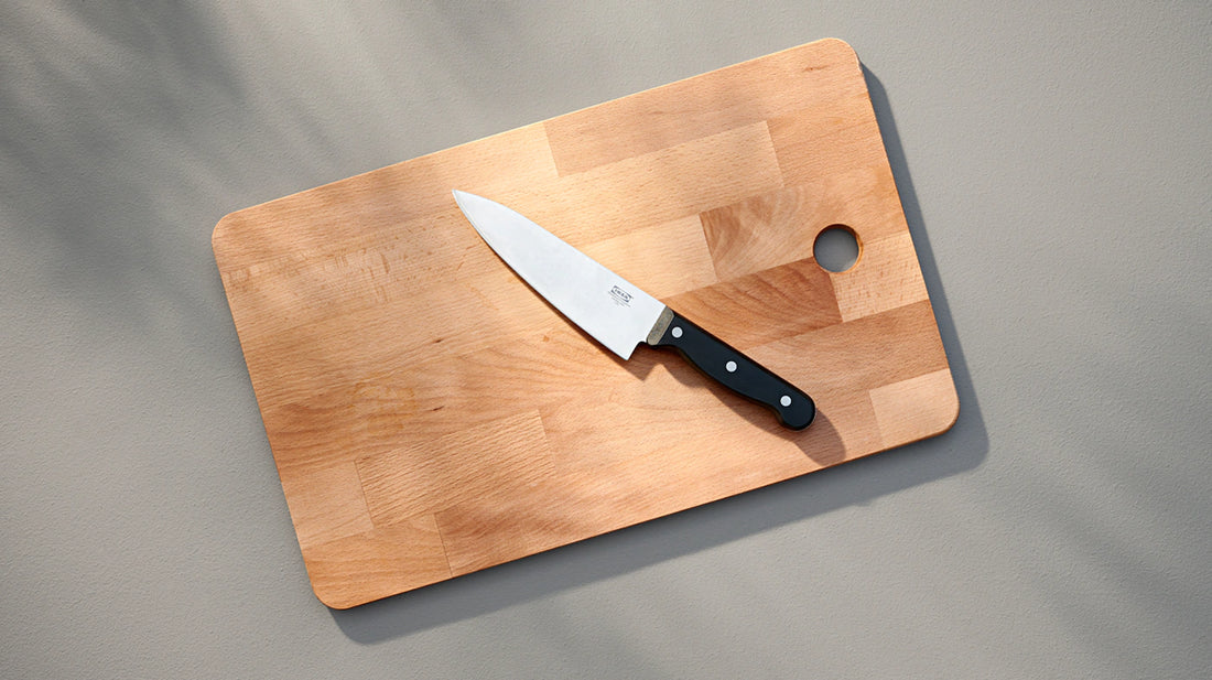 Couteau réversible à 2 lames pour sculpter Fruits, légume - Matfer