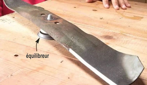 equilibreur lame tondeuse
