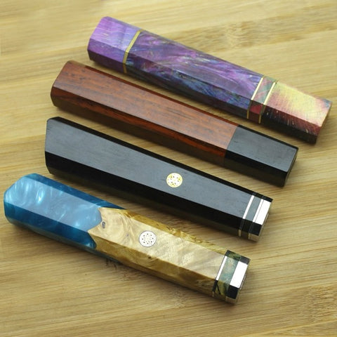materiaux poignee couteau japonais