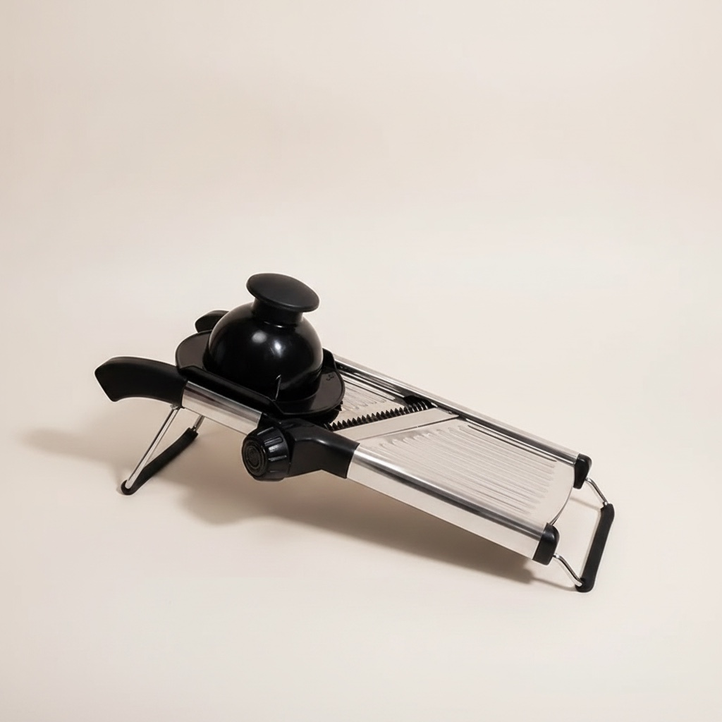 Mandoline de cuisine réglable en inox